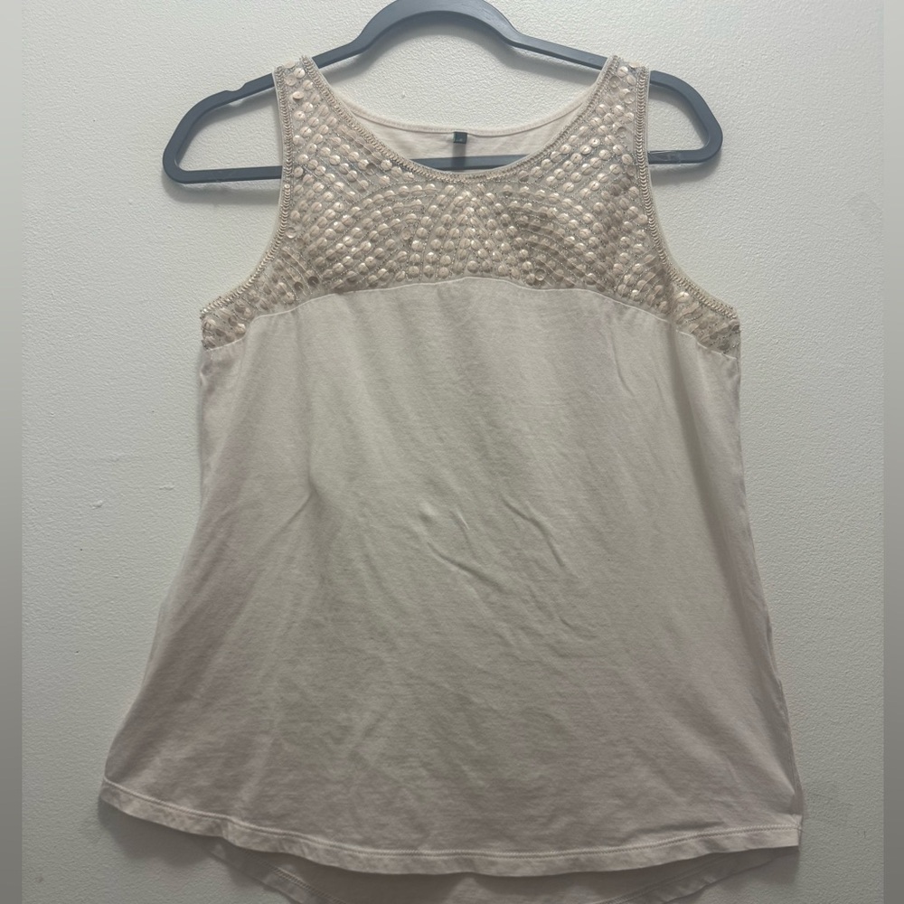 United Colors Of Benetton Beige Tank Top